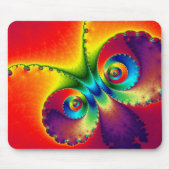 Colorful Butterfly Fractal Muismat (Voorkant)