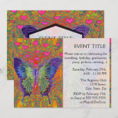 Colorful Butterfly Kaart (Voorkant / Achterkant)