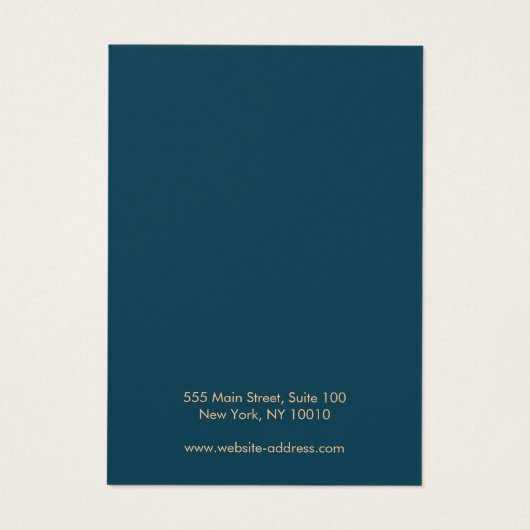 Colorful Butterfly Ketting Bracelet Display Card Visitekaartje (Achterkant)