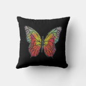 Colorful Butterfly Kussen (Achterkant)