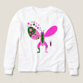 Colorful Butterfly Long Sleeve T-Shirt (Voorkant)