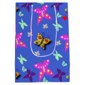 Colorful Butterfly Medium Cadeauzakje (Achterkant)