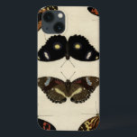 Colorful Butterfly Medley on Cream Background iPhone 13 Hoesje<br><div class="desc">A vividly colorful butterfly medley set over a cream background. Each insect is drawn with exquisite detail,  cating the beauty and essence of each single creature. A great gift for the butterfly lover in your life.</div>