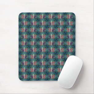 Colorful Butterfly Mistfilter Basis Muismat