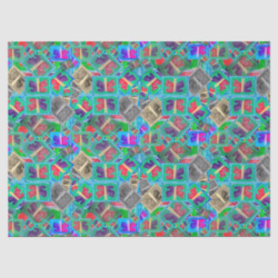 Colorful Butterfly Multi Challenge Tissuepapier