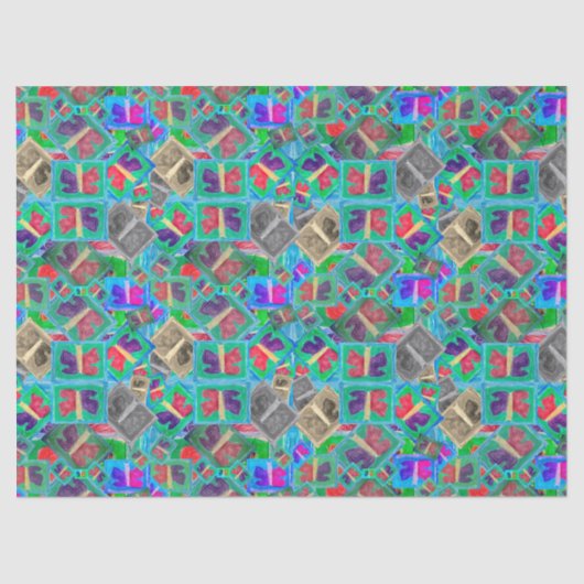 Colorful Butterfly Multi Challenge | Tissuepapier (Voorkant)