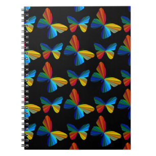 Colorful Butterfly Notitieboek