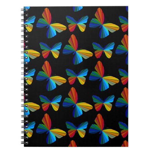 Colorful Butterfly Notitieboek (Voorkant)