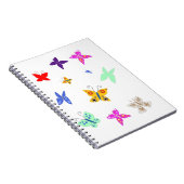 Colorful Butterfly Notitieboek (Rechterzijde)