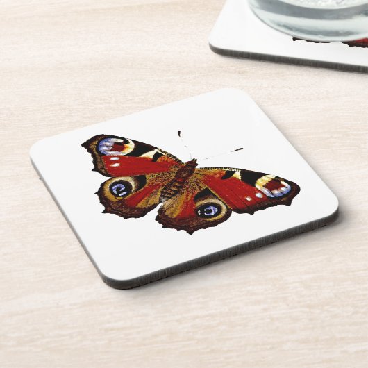 Colorful Butterfly Onderzetter (Linkerzijde)