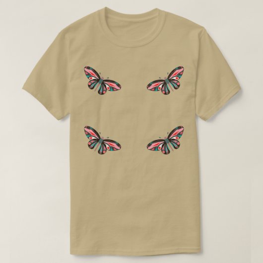 Colorful Butterfly Pack 9 1 T-shirt (Design voorkant)