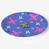 Colorful Butterfly Papieren Bordje (Gekanteld)