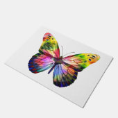 Colorful Butterfly Papillon Illustration Deurmat (Schuin)