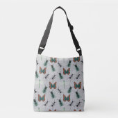 Colorful Butterfly Patroon Crossbody Tas (Voorkant)