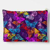 Colorful Butterfly Patroon Etui (Achterkant)