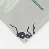Colorful Butterfly Patroon Fleece Deken (Hoek)