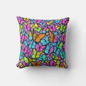 Colorful Butterfly Patroon Kussen (Voorkant)