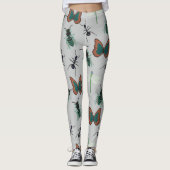 Colorful Butterfly Patroon Leggings (Voorkant)