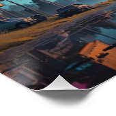colorful butterfly perfect poster (Hoek)