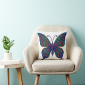 Colorful Butterfly Pillow Kussen (Stoel)