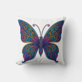 Colorful Butterfly Pillow Kussen (Voorkant)