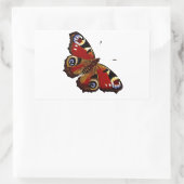 Colorful Butterfly Rechthoekige Sticker (Tas)