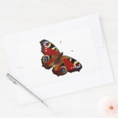 Colorful Butterfly Rechthoekige Sticker (Envelop)