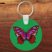 Colorful Butterfly Sleutelhanger (Voorkant)