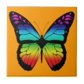 Colorful Butterfly Tile Tegeltje (Voorkant)