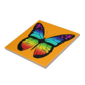 Colorful Butterfly Tile Tegeltje (Zijkant)