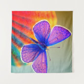 Colorful Butterfly Wandkleed (Voorkant (horizontaal))