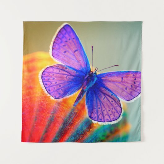 Colorful Butterfly Wandkleed (Voorkant)