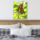 Colorful Butterfly Waterverf Sketch Natuur Canvas Afdruk (Insitu (Slaapkamer))