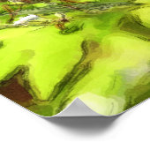 Colorful Butterfly Waterverf Sketch Natuur Poster (Hoek)