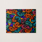 Colorful Butterfly Wings Patroon Legpuzzel (Horizontaal)