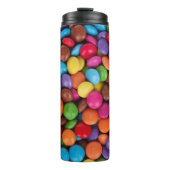 Colorful Button Candy Quirky Thermosbeker (Voorkant)