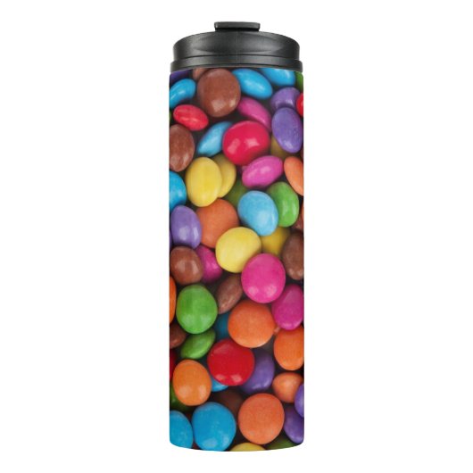 Colorful Button Candy Quirky Thermosbeker (Voorkant)