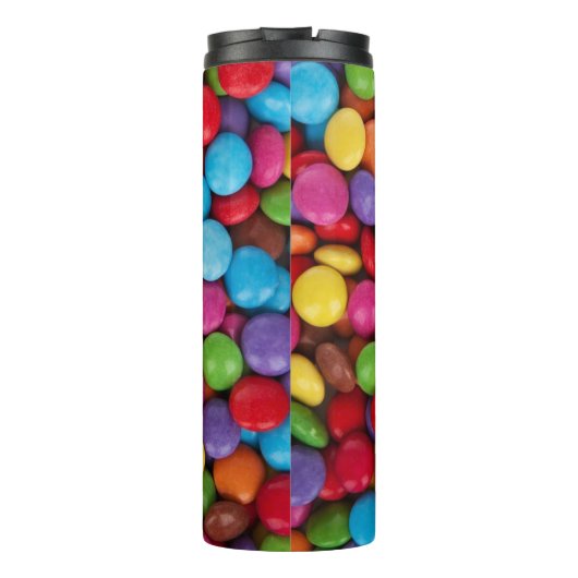 Colorful Button Candy Quirky Thermosbeker (Achterkant)