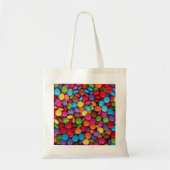 Colorful Button Candy Tote Bag (Voorkant)