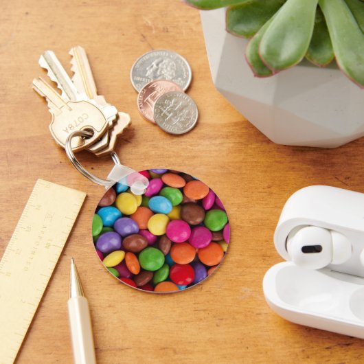 Colorful Button Snoep Cute Sleutelhanger (Bureau)