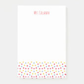 Colorful Buttons Post-It Notes (Voorkant)