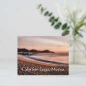 Colorful Cabo sunset Briefkaart (Staand voorkant)