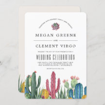 Colorful Cacti | Woestijnhuwelijk