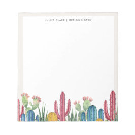 Colorful Cacti | Woestijnthema Notitieblok
