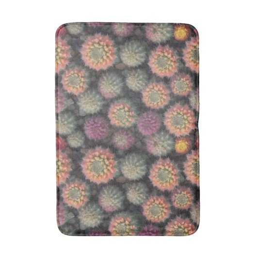 Colorful Cactus Badmat (Voorkant Verticaal)