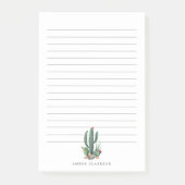 Colorful Cactus Bloom | Geld Post-it® Notes (Voorkant)