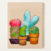 Colorful Cactus Garden Planner (Achterkant)