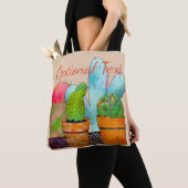 Colorful Cactus Garden Tote Bag (Dichtbij)