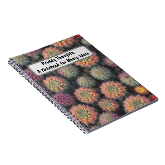 Colorful Cactus Notitieboek (Rechterzijde)