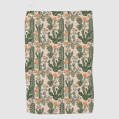 Colorful Cactus Pattern Golfhanddoek (Voorkant)
